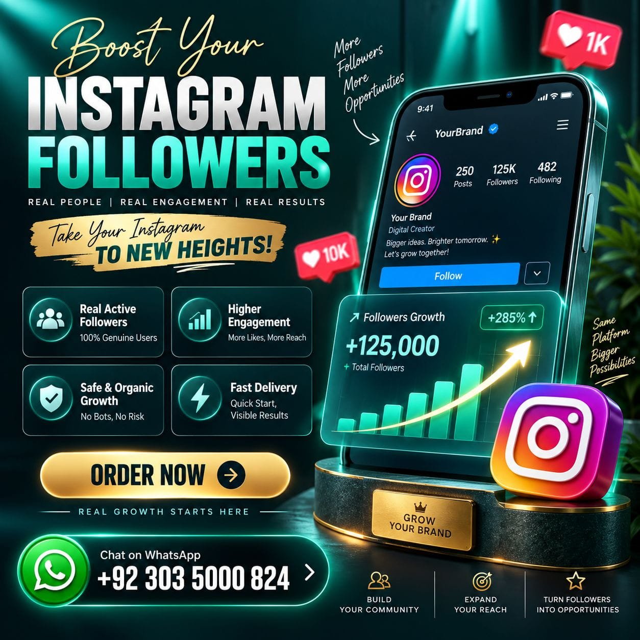 Premium Pakistani Instagram Followers - Lifetime Refill